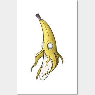 Banana squid Posters and Art